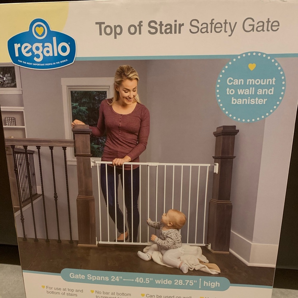 Safety stairs gate